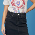FALDA CORTA ALIORE DIXIE Negro