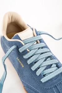 Zapatilla Gamuza Azul