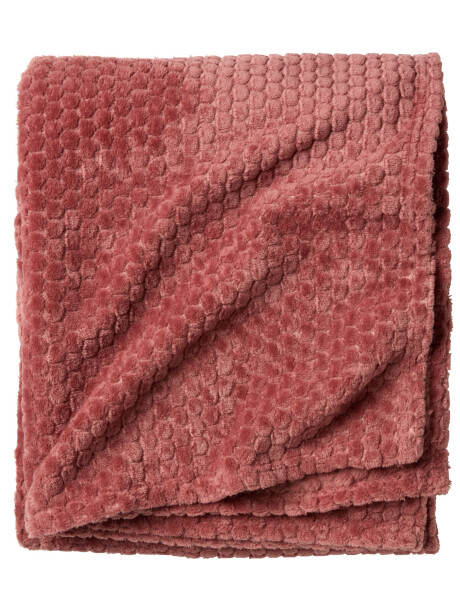 Manta throw ROSENVIAL 130x160 rosa Manta throw ROSENVIAL 130x160 rosa