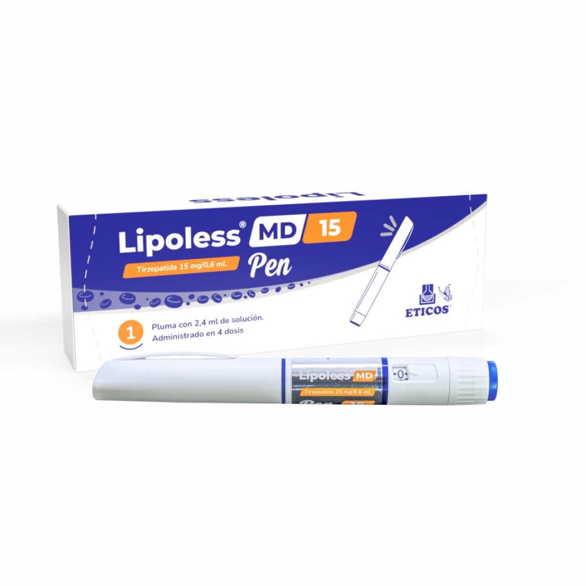LIPOLESS MD 15MG X 1 PEN 