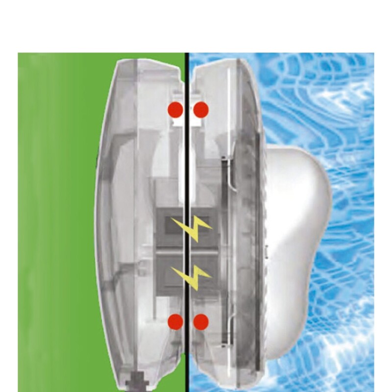 INTEX LUZ LED MONTAJE MAGNETICO DE PARED PARA PISCINA 5 COLORES 220-240V Intex Luz Led Montaje Magnetico De Pared Para Piscina 5 Colores 220-240v