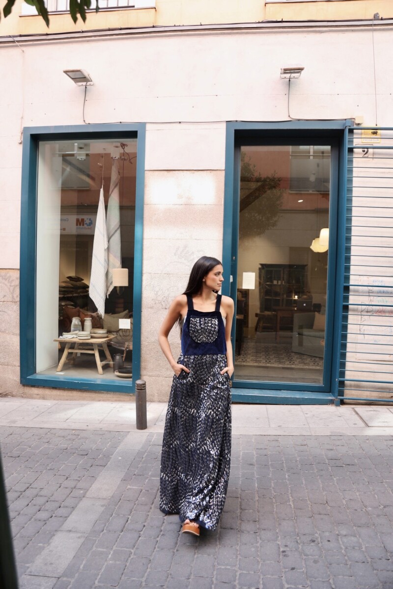 Gardener Dress - Azul 