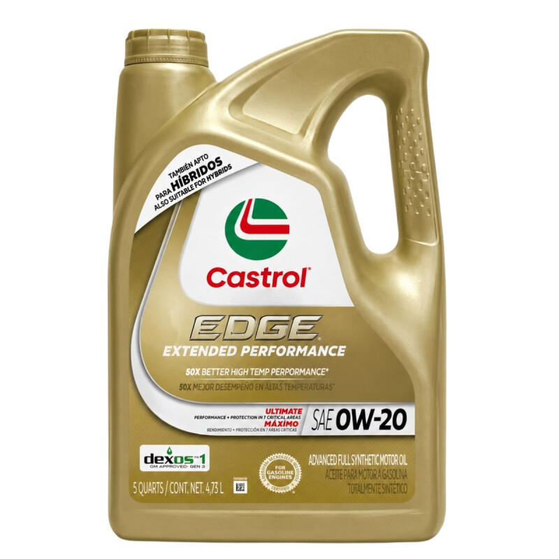 ACEITE 0W20 4.73 LTS CASTROL EDGE ( DEXOS ) Aceite 0w20 4.73 Lts Castrol Edge ( Dexos )