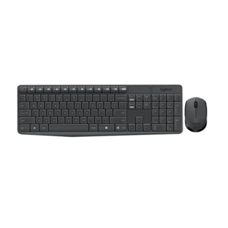 Teclado Inalámbrico LOGITECH MK235 + Mouse Inalámbrico - Black Teclado Inalámbrico LOGITECH MK235 + Mouse Inalámbrico - Black