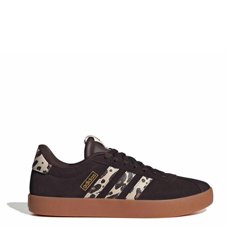Championes de Mujer Adidas Vl Court 3.0 Marrón - Animal Print