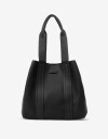 Shopper Basicos Shopper De Hombro Negro - Negro
