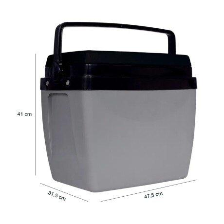 Conservadora Térmica De 34 Litros Mor Playa Camping Viajes Gris
