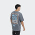 Remera Reef Over Sized Printed Gris