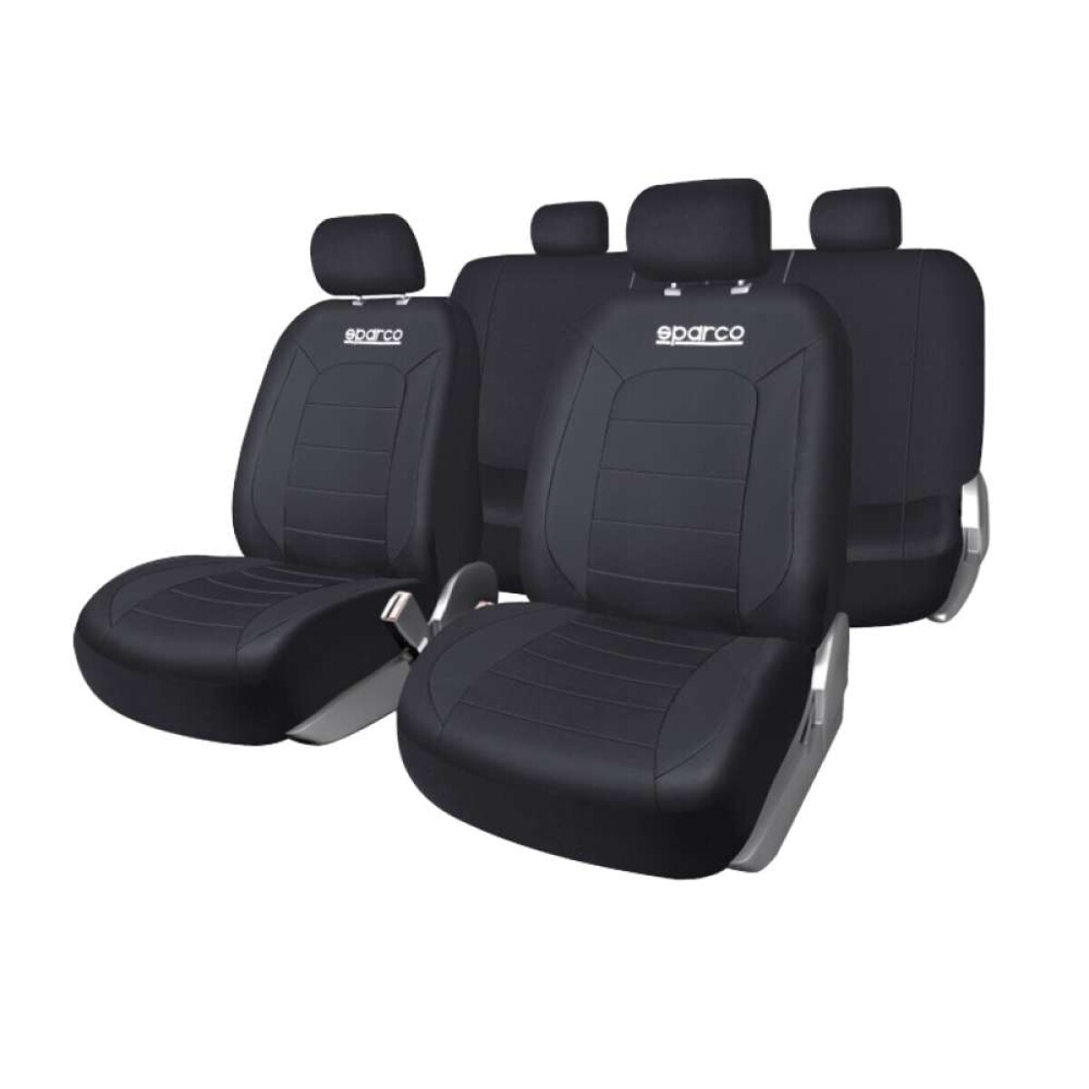 Cubreasiento Sparco Juego 9 Piezas - Negro 