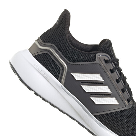 adidas EQ19 RUN Core Black / Cloud White / Silver Metallic