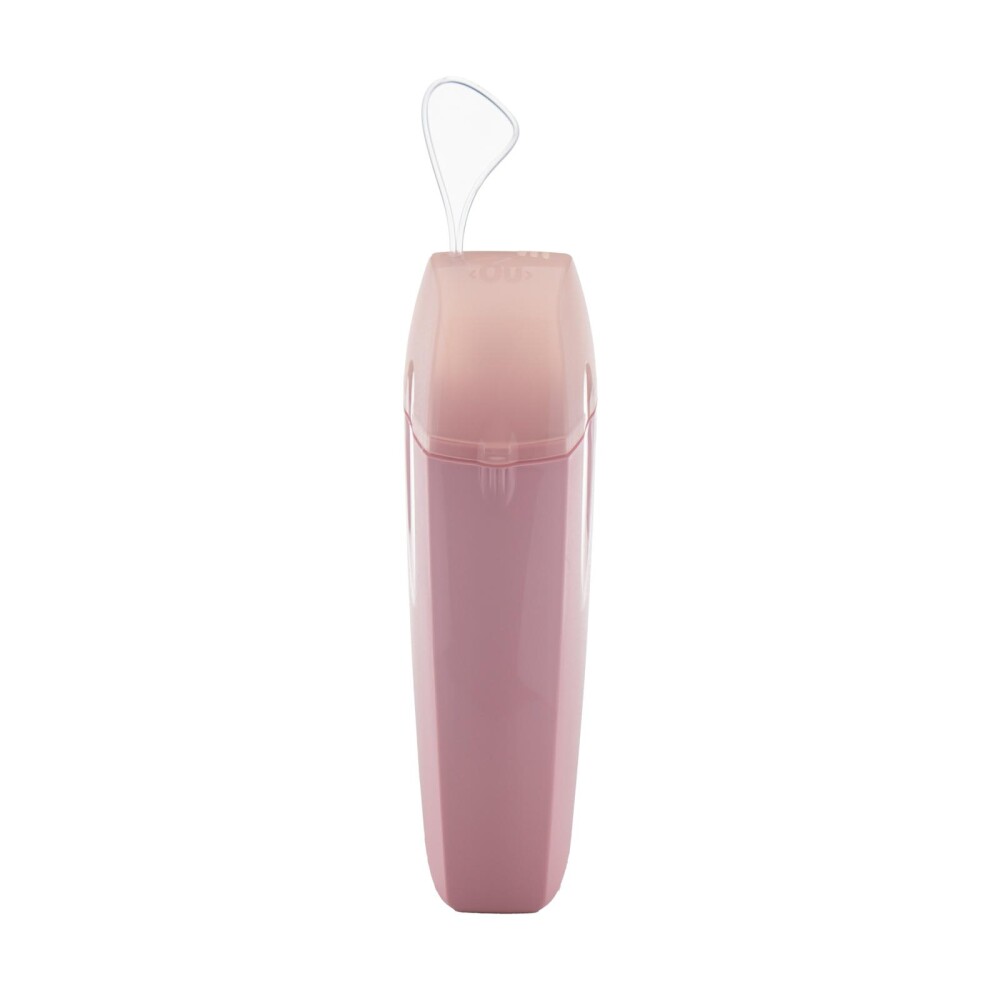 ESTUCHE CEPILLO DIENTES PLASTICO ROSA 22X6.5X4.5CM