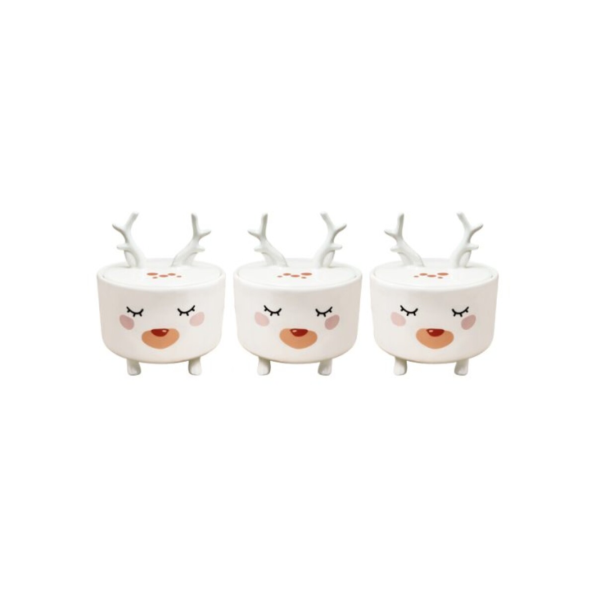 Deco Reindeer Set x3 