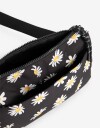 Bandoleras Nylon Bandolera Con Cierre Cremallera Y Asa Regulable - Estampado Flores