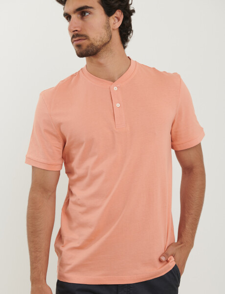 520677 T-SHIRT HARRINGTON LABEL Coral