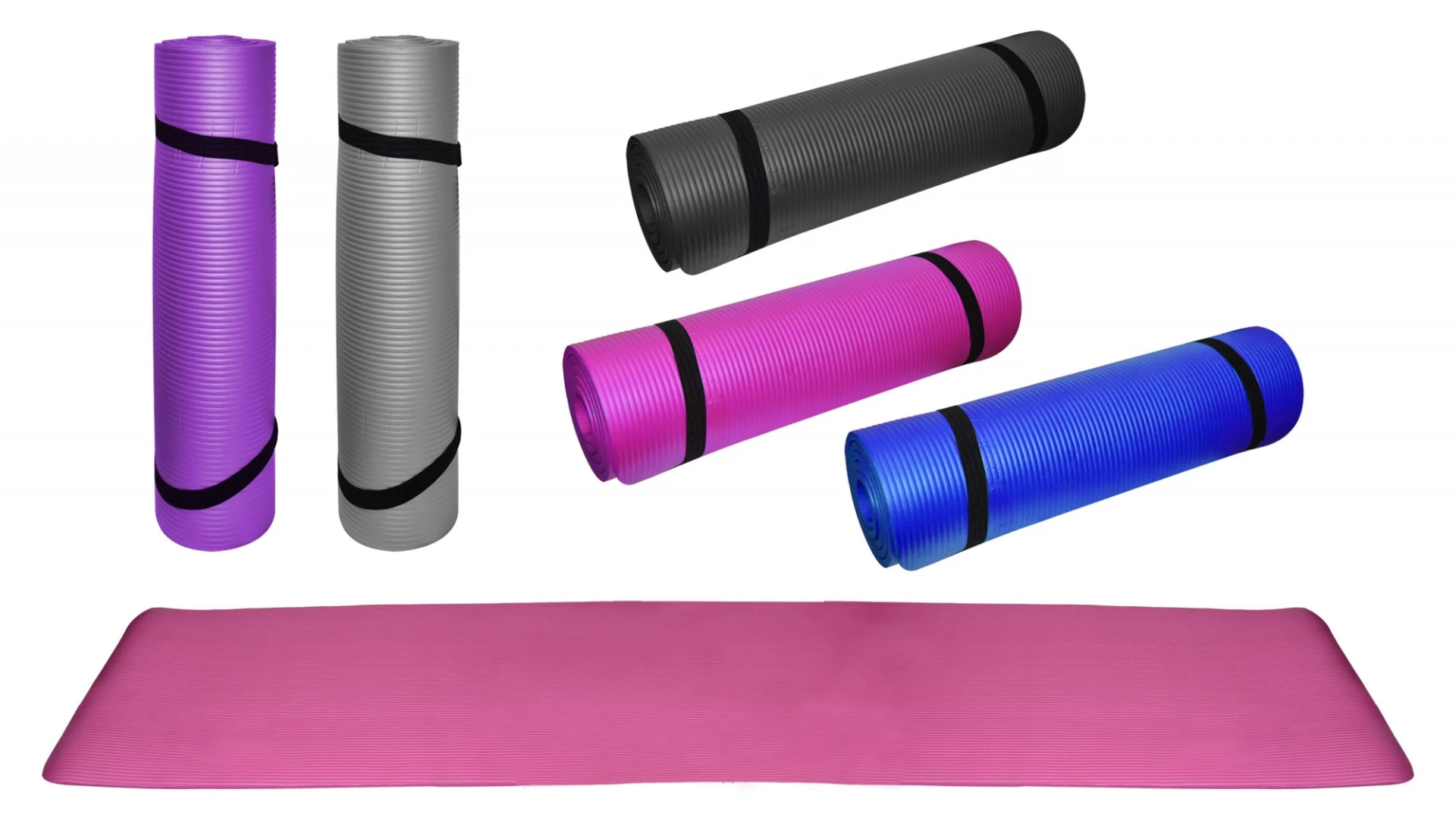 Colchoneta para gimnasia o yoga. 