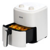 Freidora Sin Aceite Marvo Antiadherente 1350w 4,4lts Blanca Freidora Sin Aceite Marvo Antiadherente 1350w 4,4lts Blanca