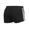 Short Adidas PACER 3S de Mujer - DU3502 Negro-blanco