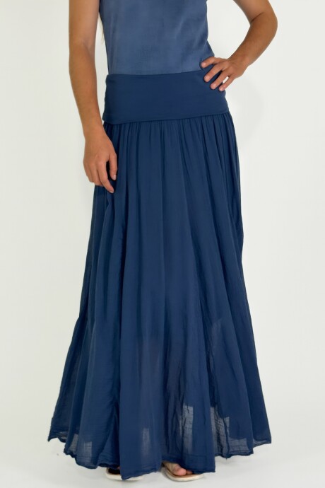 POLLERA BRENTA Azul