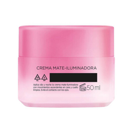Crema Facial Loreal Paris Mate-Iluminadora 50 ML