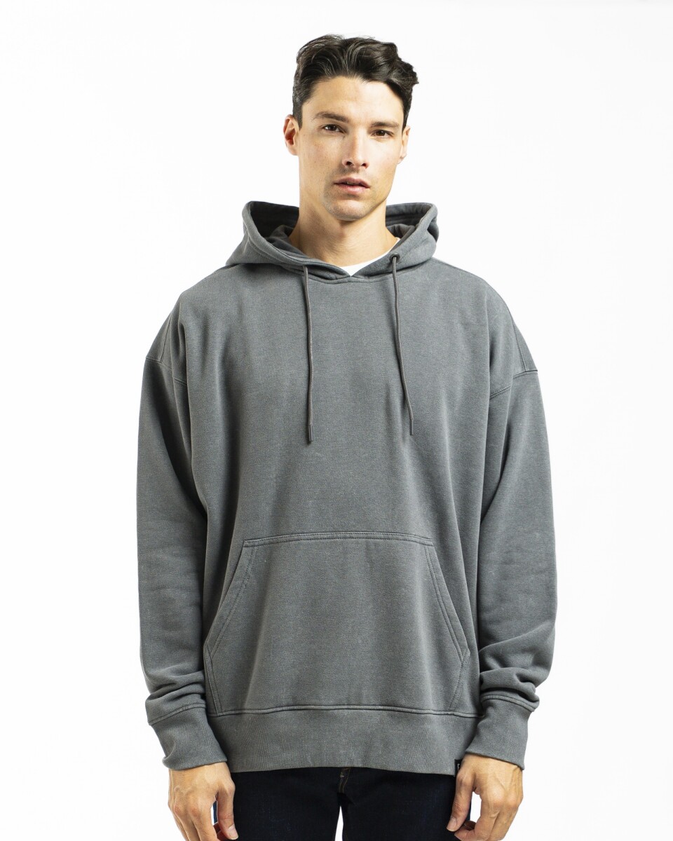 Canguro de Felpa Oversize California - Gris Topo 