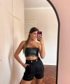 Short lino tiro alto Short lino tiro alto