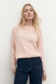 Sweater cuello base salmon