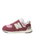 Championes de Niños New Balance 574 Infantil Rojo - Rosado