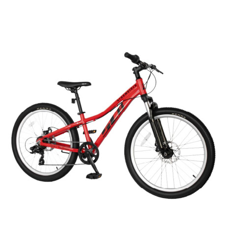 Bicicleta Infantil SLB Stormrider rodado 24 Rojo y Negro