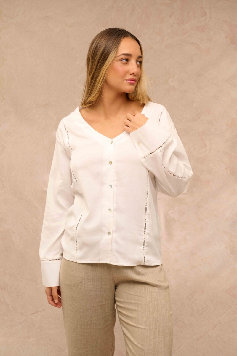 BLUSA SIRA BLANCO BLUSA SIRA BLANCO