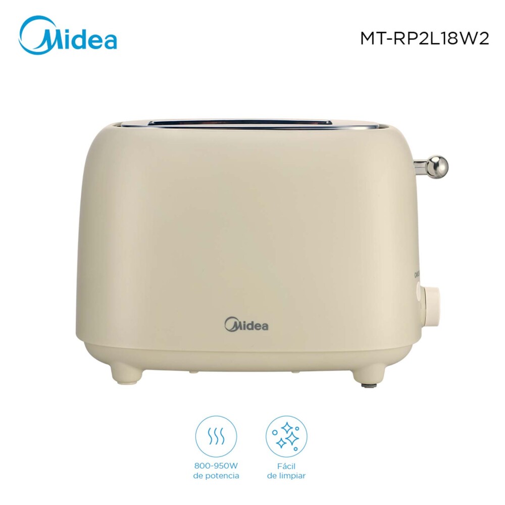 TOSTADORA MIDEA 2-PANES MT-RP2L18W2 MT