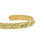 Pulsera Karvik Peridoto Plata 925 bañada de oro 18k 0
