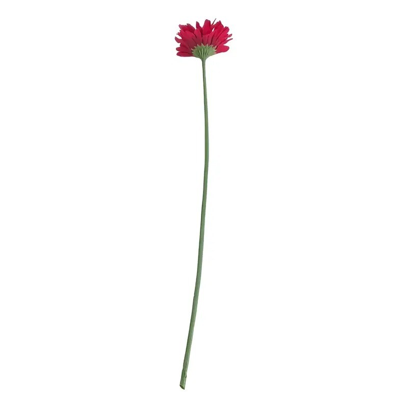 Flor Artificial Gerbera Roja Tallo Largo Flor Artificial Gerbera Roja Tallo Largo