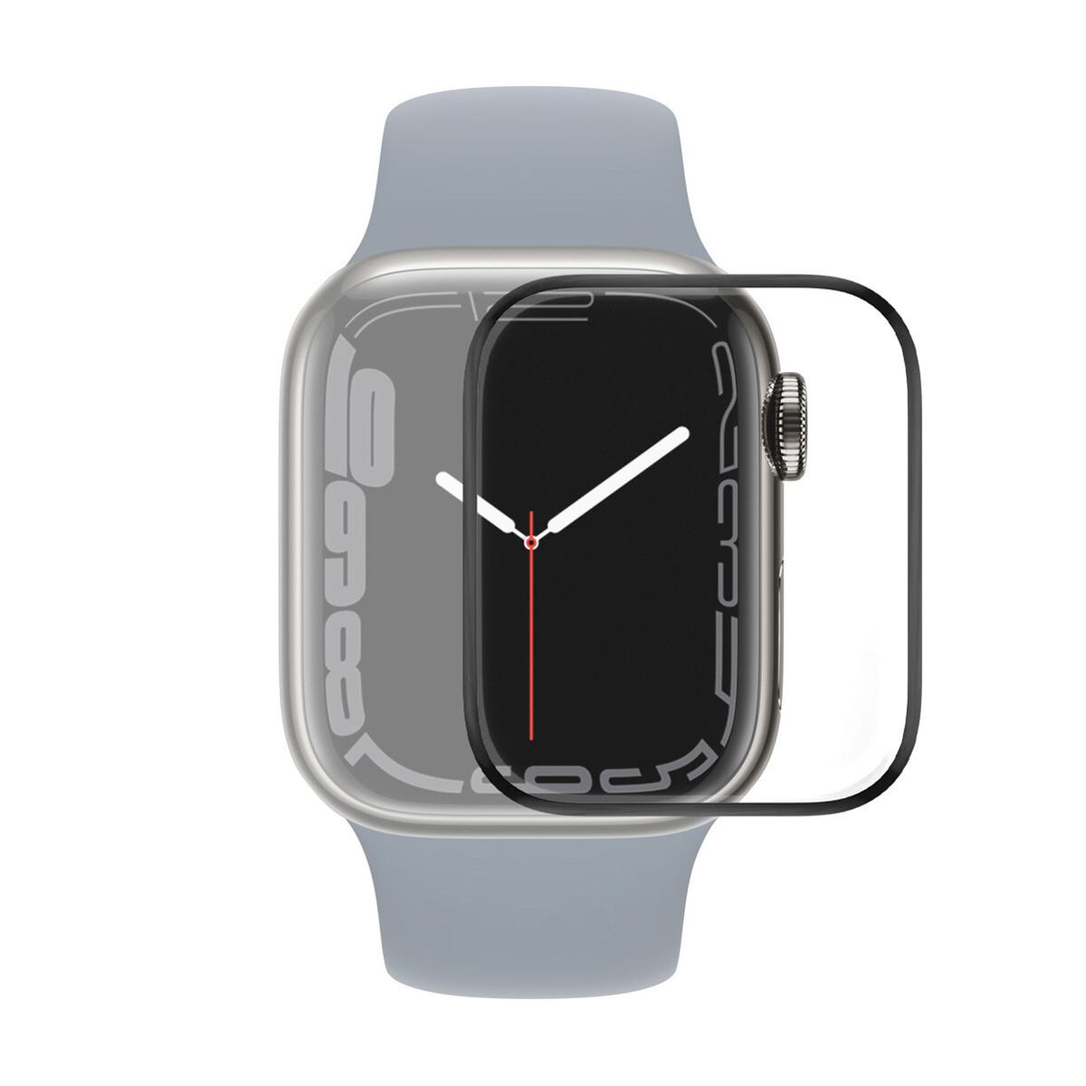 Vidrio Protector 3D PMMA para Apple Watch Series 7 45mm Transparente