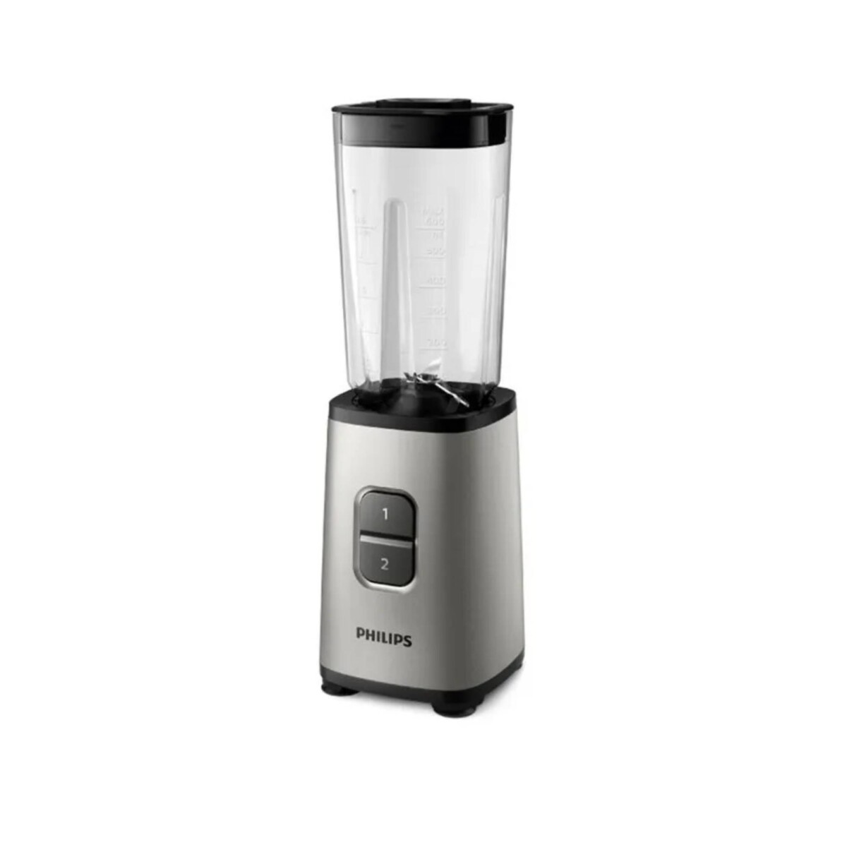 Minilicuadora Philips HR2604/80 - Gris Inox/Negro 