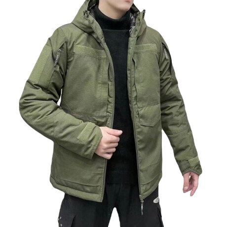 Campera táctica G8 - interior en aluminio Verde