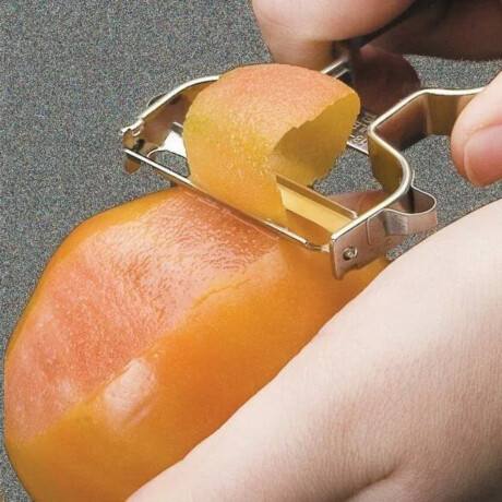 Pelador Dentado Doble Filo de Acero Inoxidable Pelador Dentado Doble Filo de Acero Inoxidable