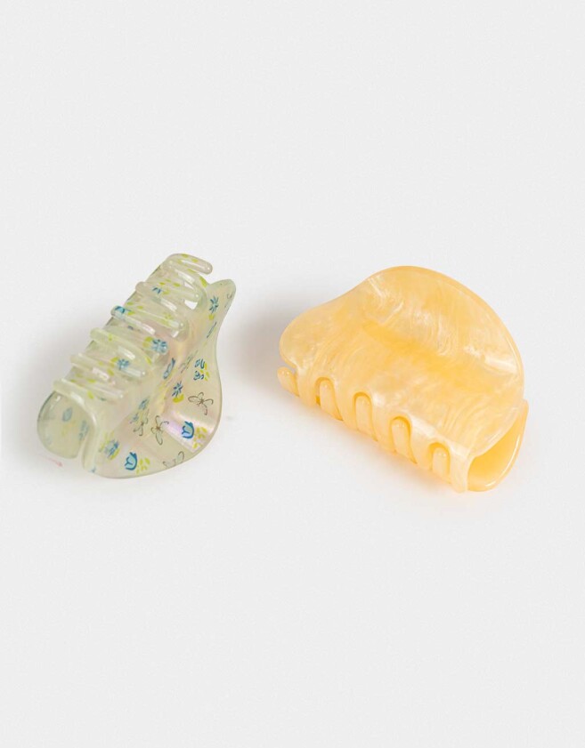 Broches Sets De resina Set De Broches - Combinacion Tricolor