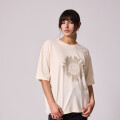 T-SHIRT SERINA DIXIE Crema