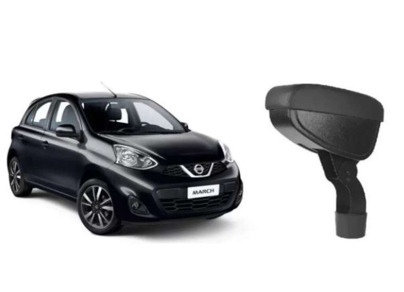 Apoya Brazo Auto Nissan March - Ecocuero 