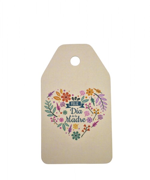 Tag colgante día de la madre. DISEÑO 1