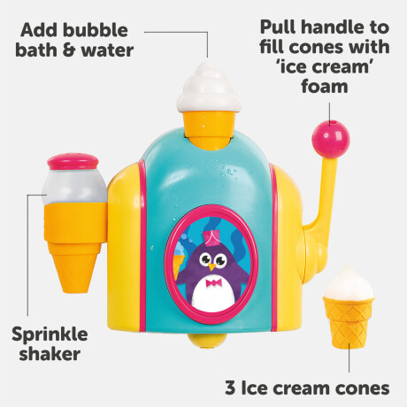 Juguete máquina de helados espuma Juguete máquina de helados espuma