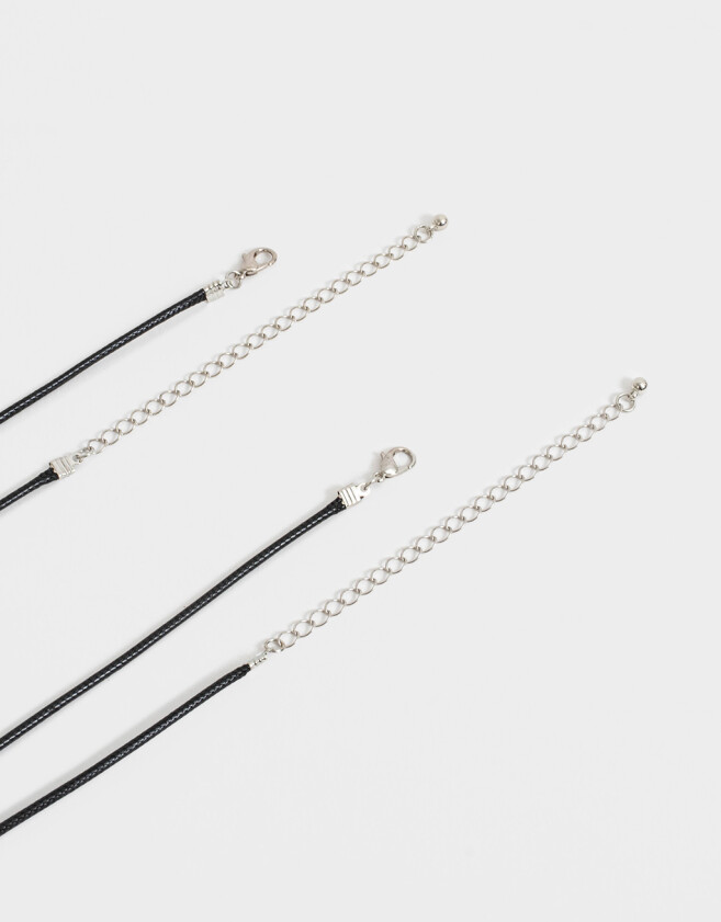 Collares para compartir Moonstone Set De Collares Para Compartir Mood - Plateado