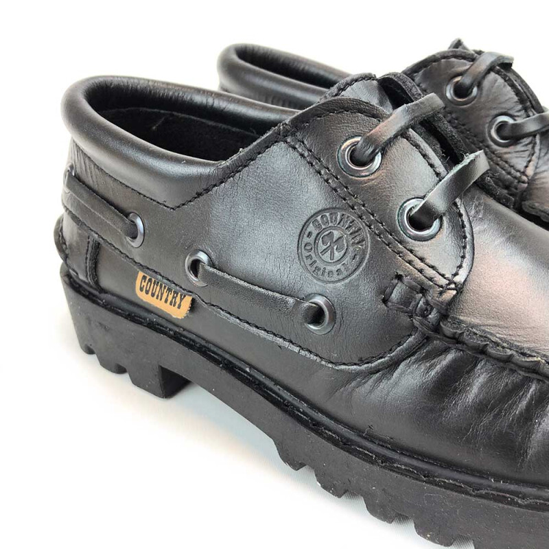 Calzado Country de Niño Leñador Lumberjack Negro