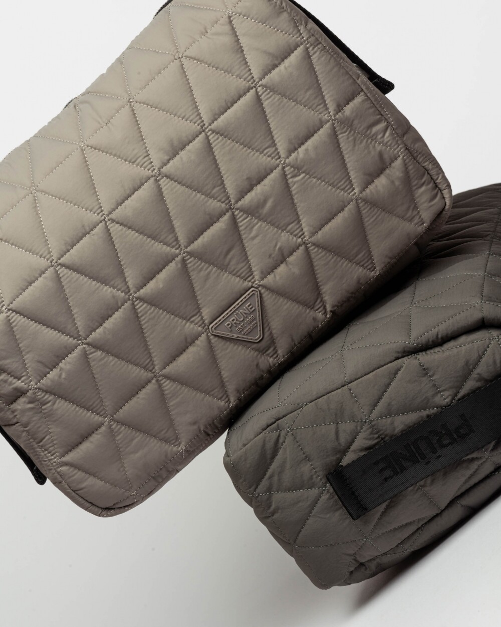 Bolso Thunder En Nylon Gris