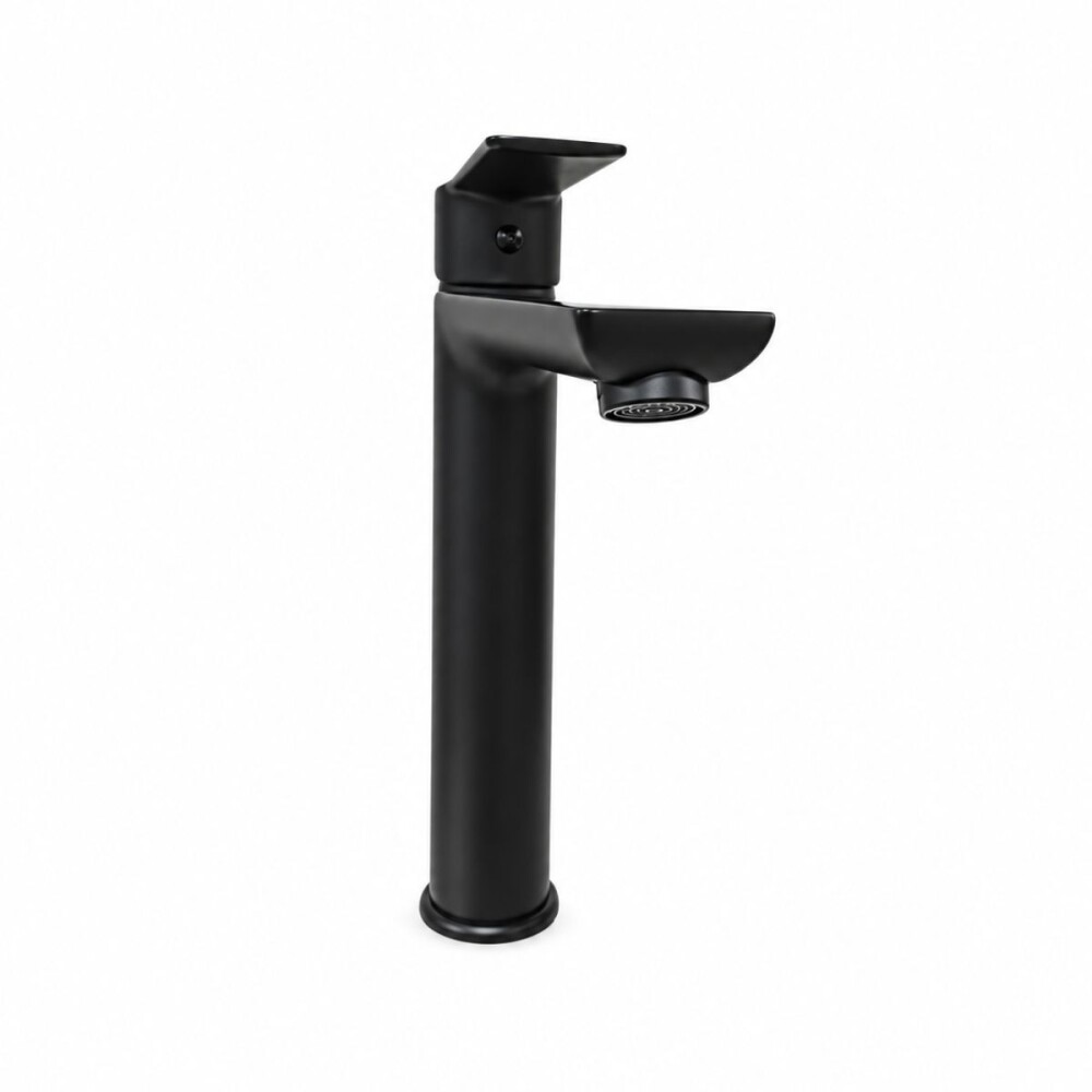 Grifería de lavatorio Monocomando Alto de mesada Blaster Negro Mate Grifería De Lavatorio Monocomando Alto De Mesada Blaster Negro Mate