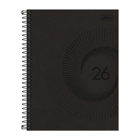 Agenda Tilibra 2026 Pratika Semanal Negro