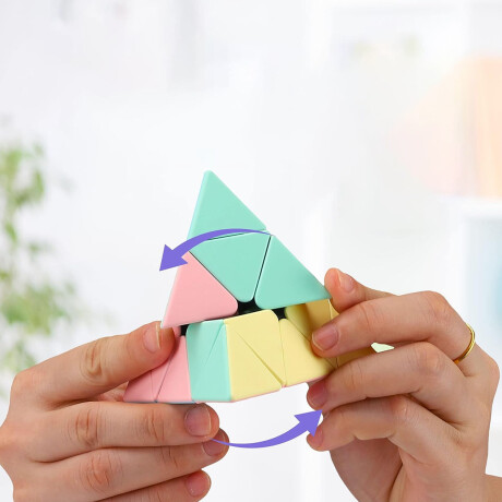 Triangulo Rubik color pastel Sc