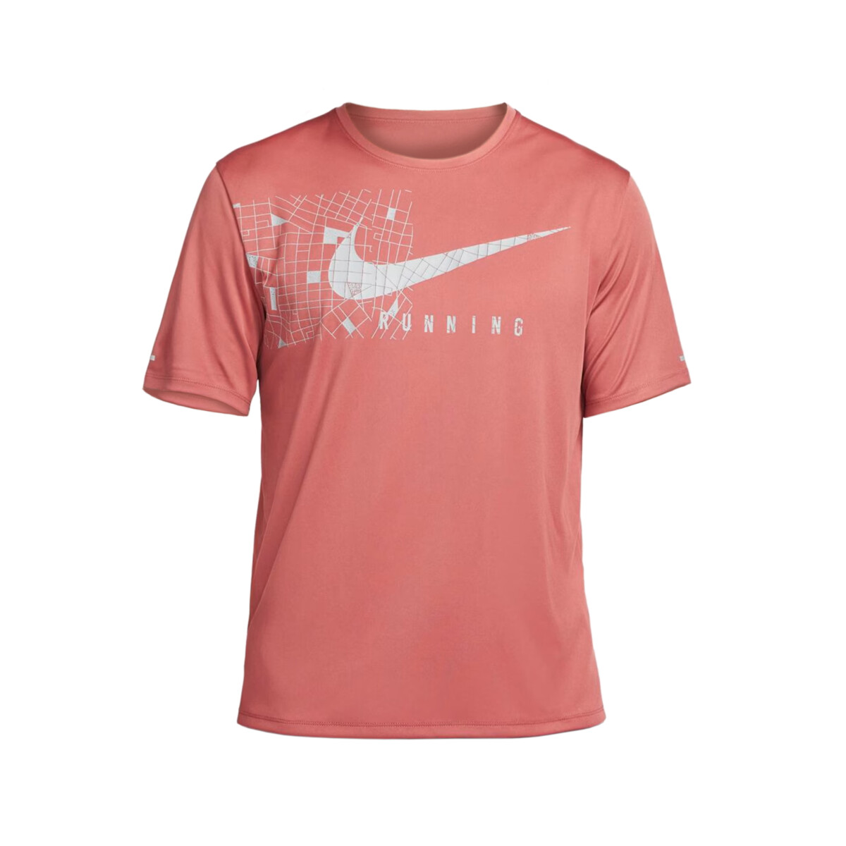 REMERA NIKE DRI-FIT UV MILER RUN DIVISION - Red 