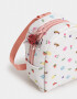 Llavero Mochila Llavero De Mochila De Pu Estampa Con Tiracierre - Blanco Crudo
