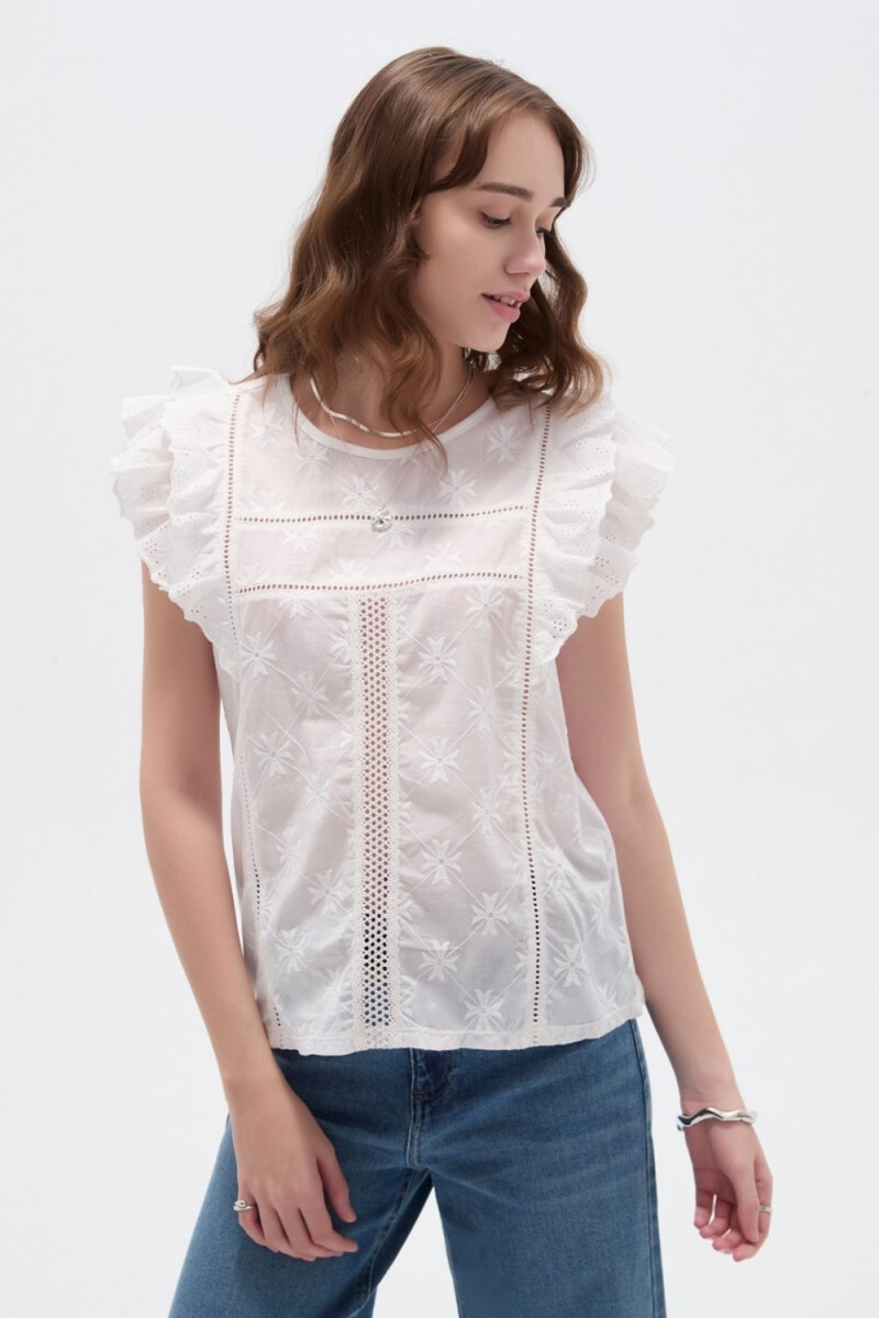 Remera Gunta - Blanco 